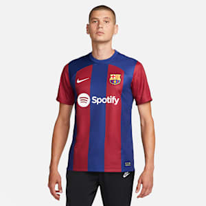 F.C. Barcelona 2023/24 Stadium Home Men's Nike Dri-FIT Football